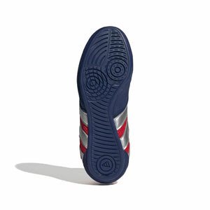Kinder Ringerschuhe ADIDAS Havoc Plus - Rot/Silber/Dunkelblau