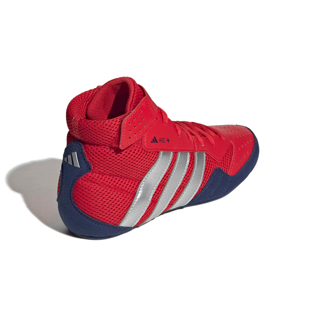 Kinder Ringerschuhe ADIDAS Havoc Plus - Rot/Silber/Dunkelblau