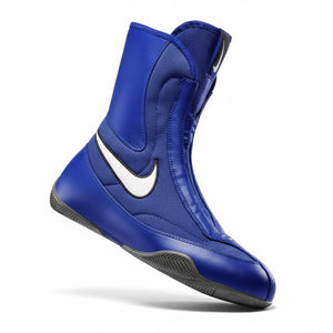 Boxschuhe NIKE Oly Mid - Blau
