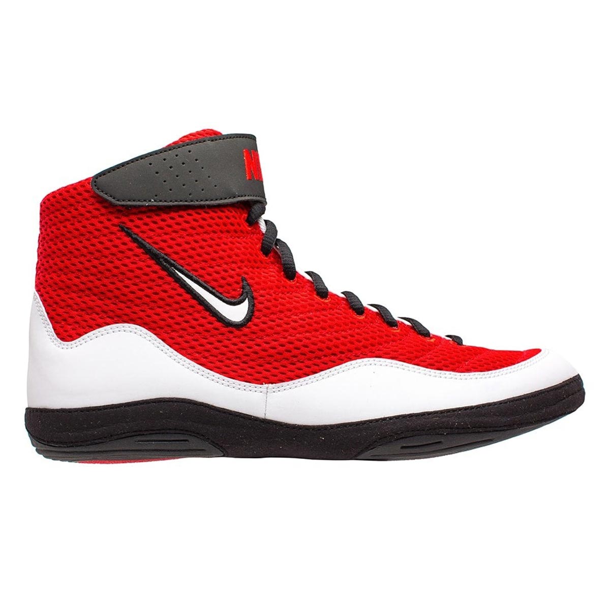 NIKE Inflict 3 Wrestling Shoes - Red/Black/White - 325256 