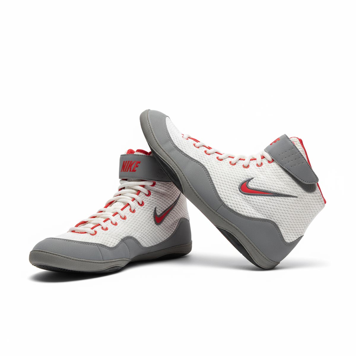 Ringerschuhe NIKE Inflict 3 - Weiß/Grau/Rot