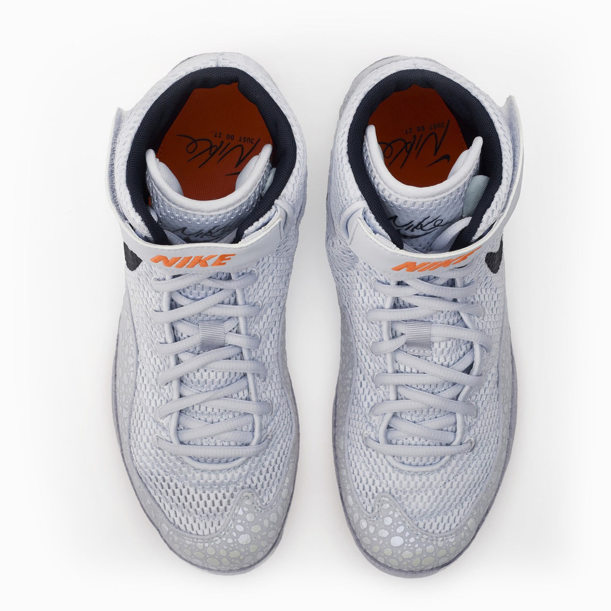 Nike Inflict SE Oly Orange Wrestling‑Schuhe mit stabilem Halt und hervorragendem Grip für Bodentechniken im Ringen und Submission‑Training.