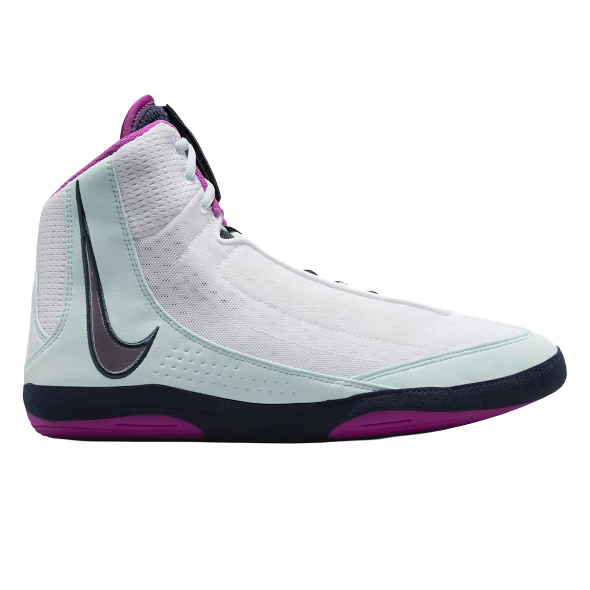 Wrestling shoes NIKE Inflict 4 - White/Purple - HM9674-103