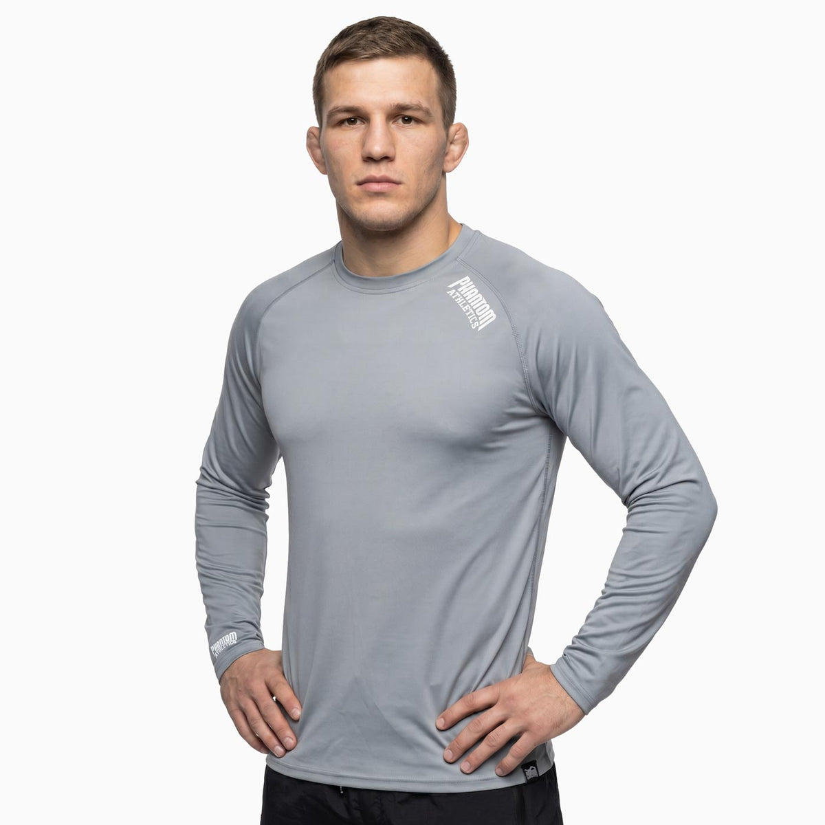 Trainingsshirt Tactic - Langarm - Grau