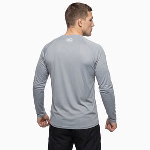 Trainingsshirt Tactic - Langarm - Grau