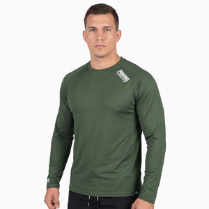Trainingsshirt Tactic - Langarm - Grün
