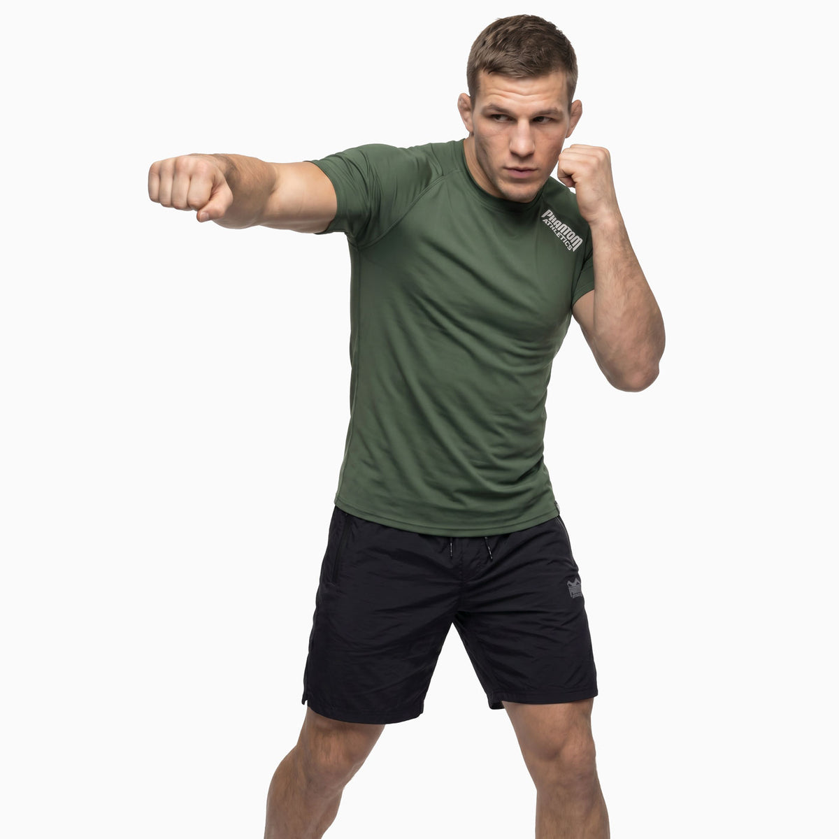 Trainingsshirt Tactic - Kurzarm - Grün