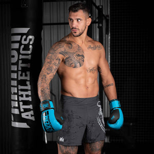 Boxhandschuhe APEX - Neon Blau