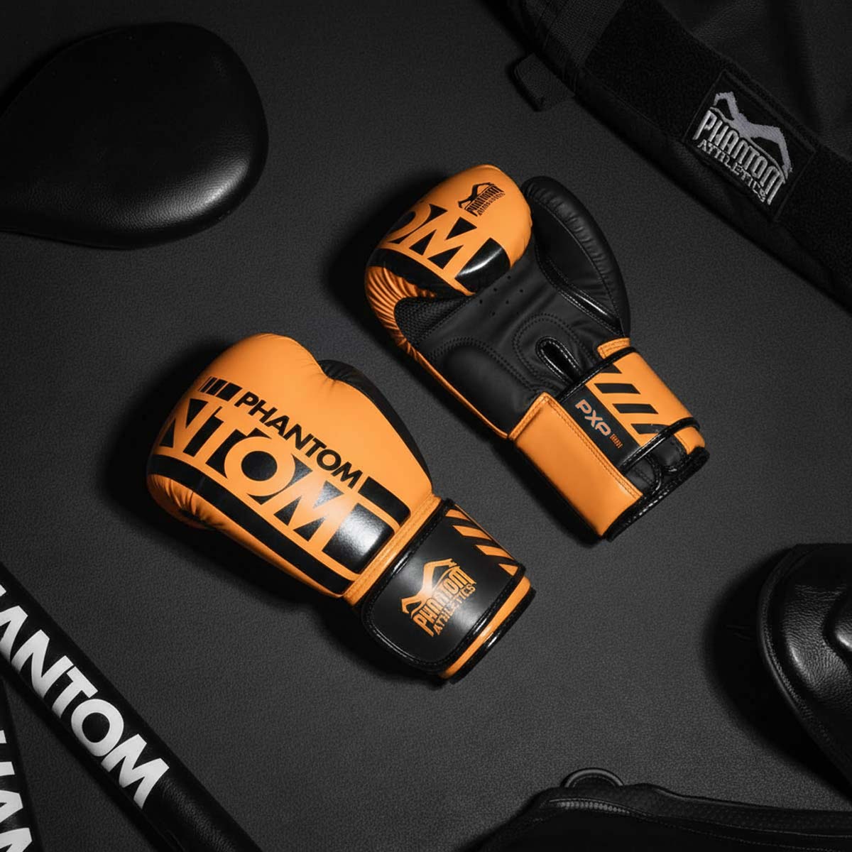 Boxhandschuhe APEX - Neon Orange