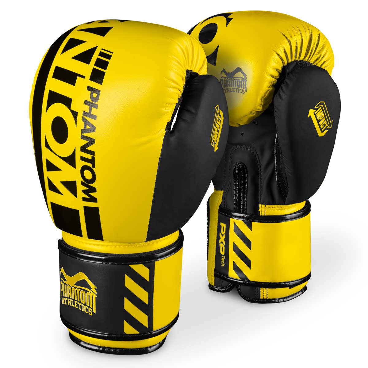 Gants De Frappe Spiderz Hybrid – Jaune/Noir/Blanc, Taille L, Neufs