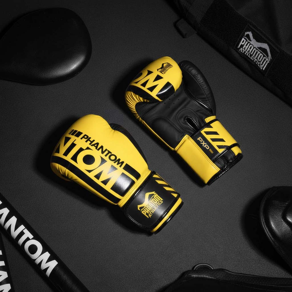 Boxhandschuhe APEX - Neon Gelb