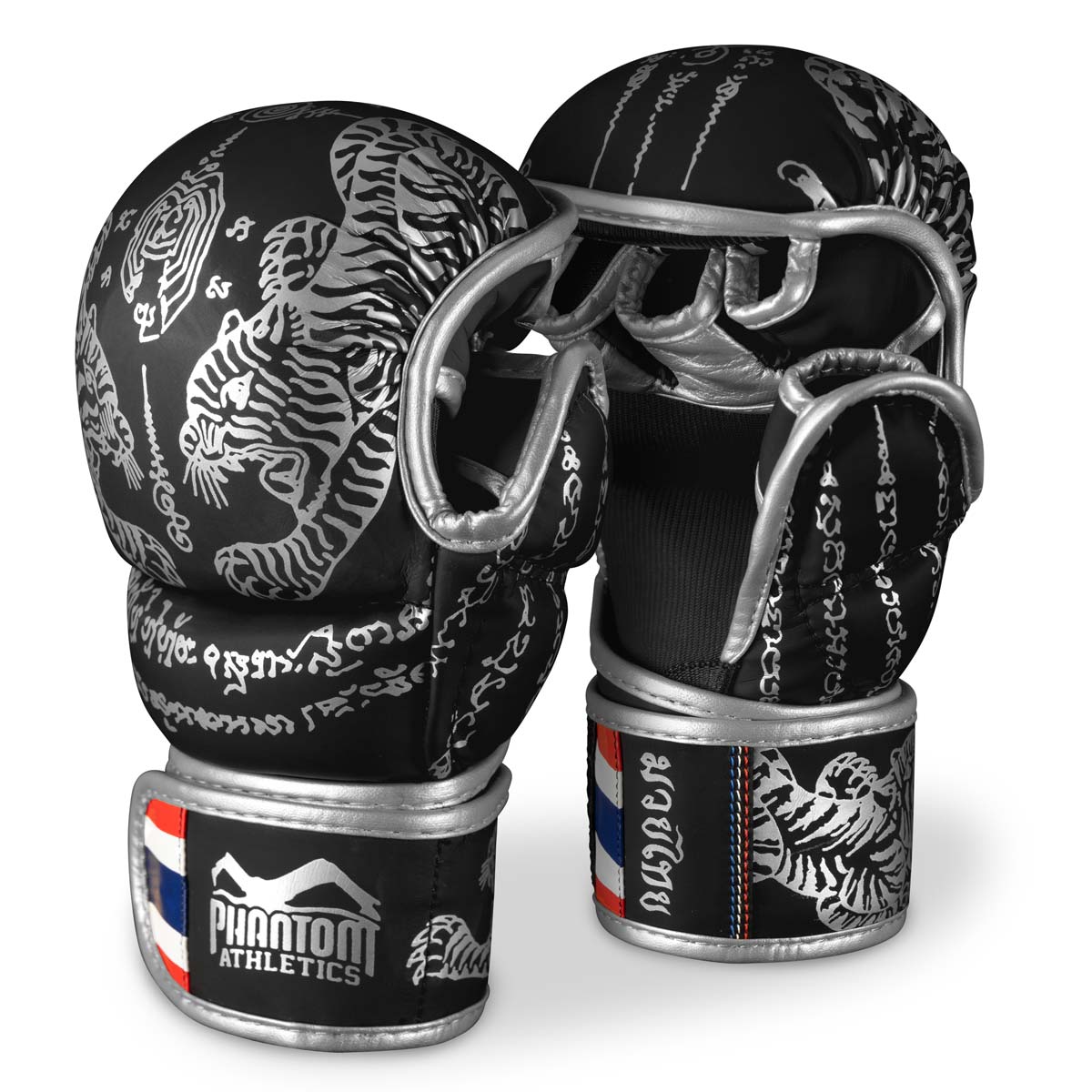 MMA Handschuhe Profi Sparring - Gepolsterte Halbfinger Handschuhe Für Kampfsport