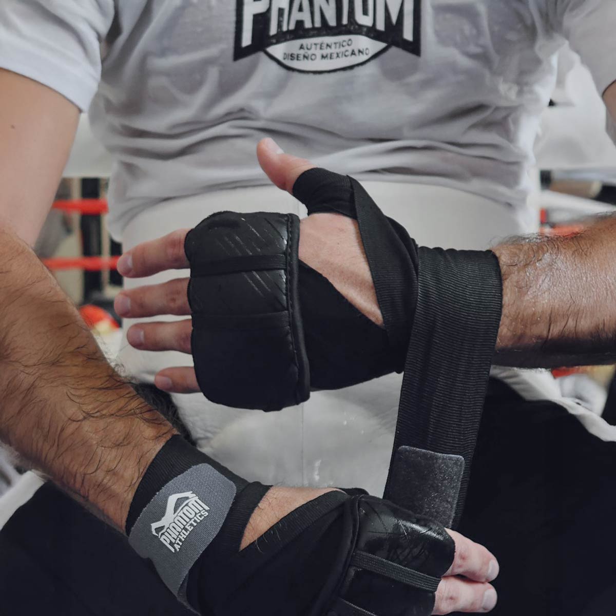 FASTWRAPS Speed von Phantom Athletics in zwei Größen (S/M & L/XL) – entwickelt für Athleten, die beim Training auf Handgelenk‑ und Knöchelstabilität setzen.