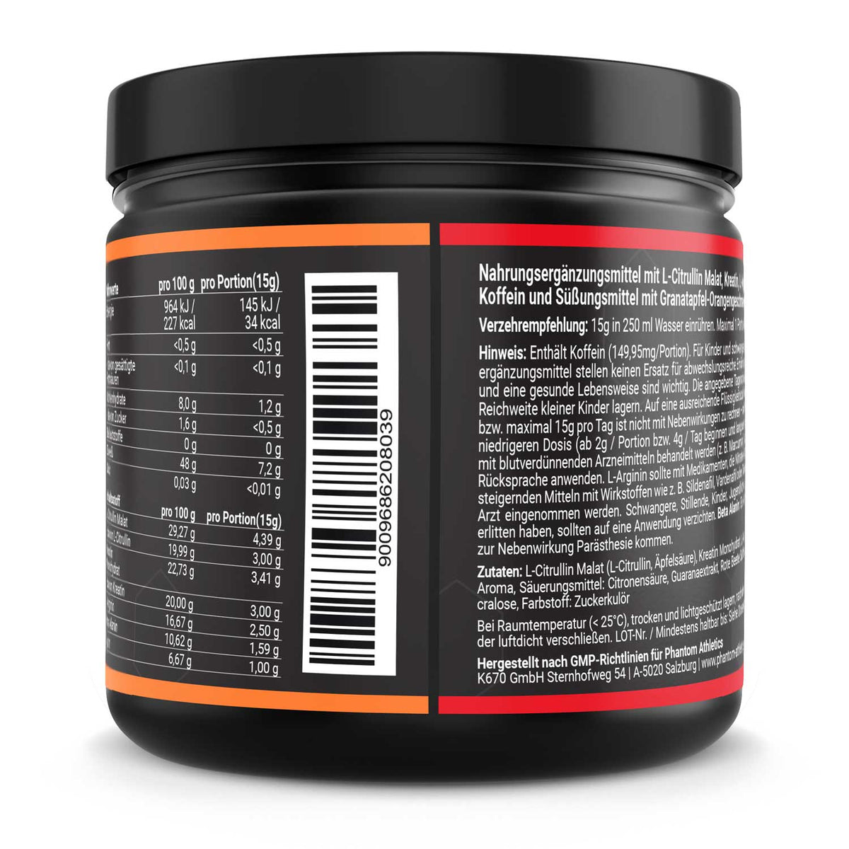 Booster Reaper - Granatapfel Orange