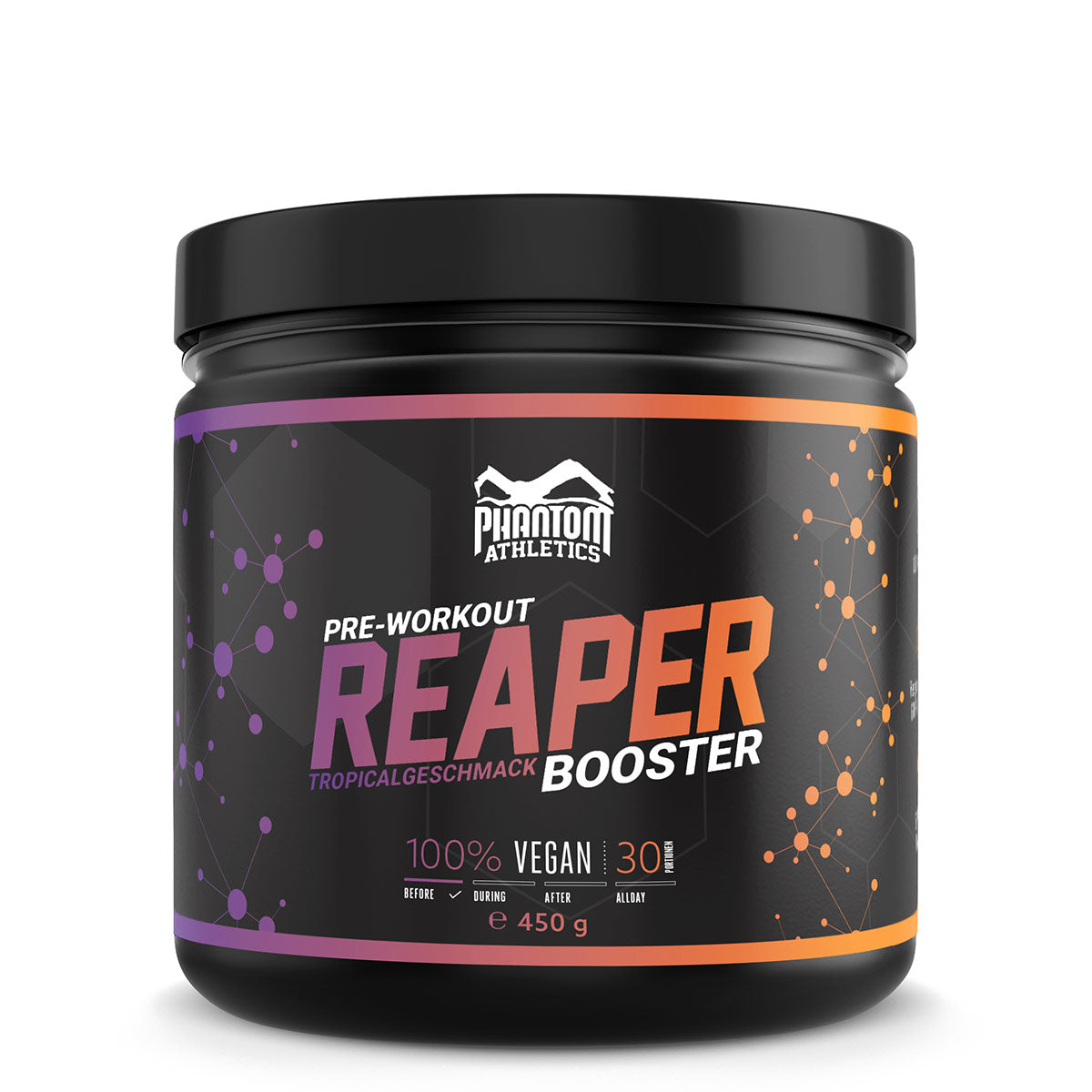 Der Phantom REAPER Pre-Workout Booster für Kampfsport. Mehr Energie und Fokus im Training und Wettkampf für echte Fighter. Mit leckerem Tropical Geschmack und hochwertigen Inhaltsstoffen.