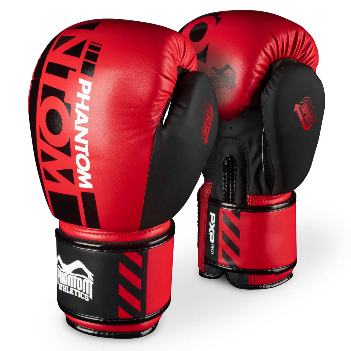 Phantom boxing gloves APEX in the limited RED edition. Perfect gloves for your martial arts training such as MMA, Muay Thai, Thai boxing, K1 or boxing.