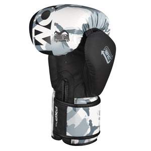 Phantom Athletics Boxhandschuhe Apex Whiteout – robuste und stylische Boxhandschuhe für Training, Sparring und Fitness. Perfekt für Kampfsportler, die auf Qualität und Performance setzen.