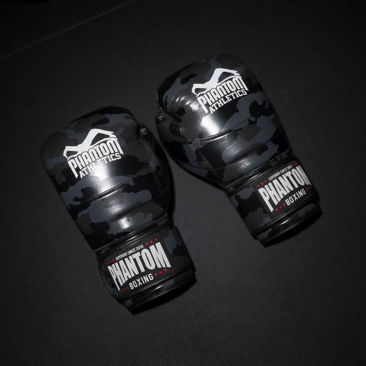 Boxhandschuhe Camo - Schwarz