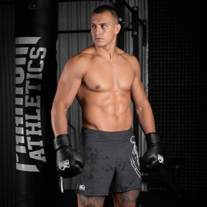 Phantom Athletics Boxing Gloves Elite Black – hochwertiger Kampfsport‑Handschuh für Technik‑ und Schlagtraining im Boxen und Kickboxen.