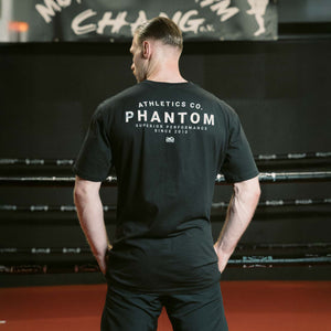 Phantom Athletics Oversize Shirt Superior Schwarz – hochwertiges Kampfsport-Oberteil für Training & Freizeit.