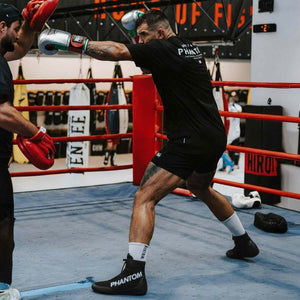 Phantom Athletics Mexico Silver Boxhandschuhe – hochwertiger Handschutz für Boxen, MMA & Sparring.