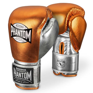 Boxhandschuhe MEXICO - Orange/Silber