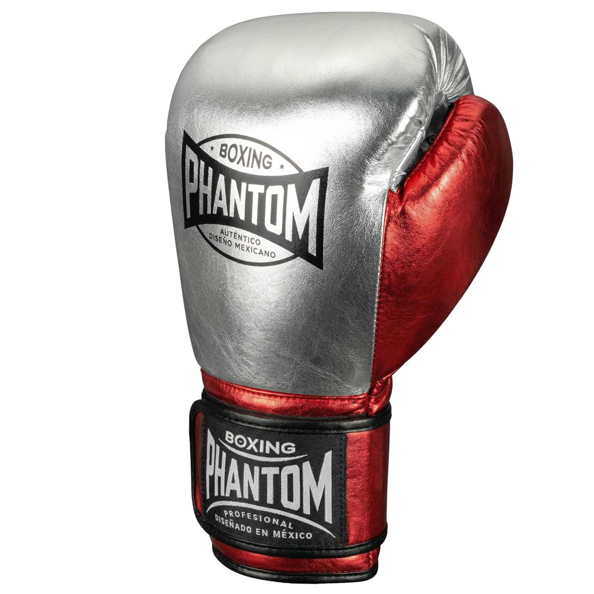 Boxhandschuhe MEXICO - Silber/Rot