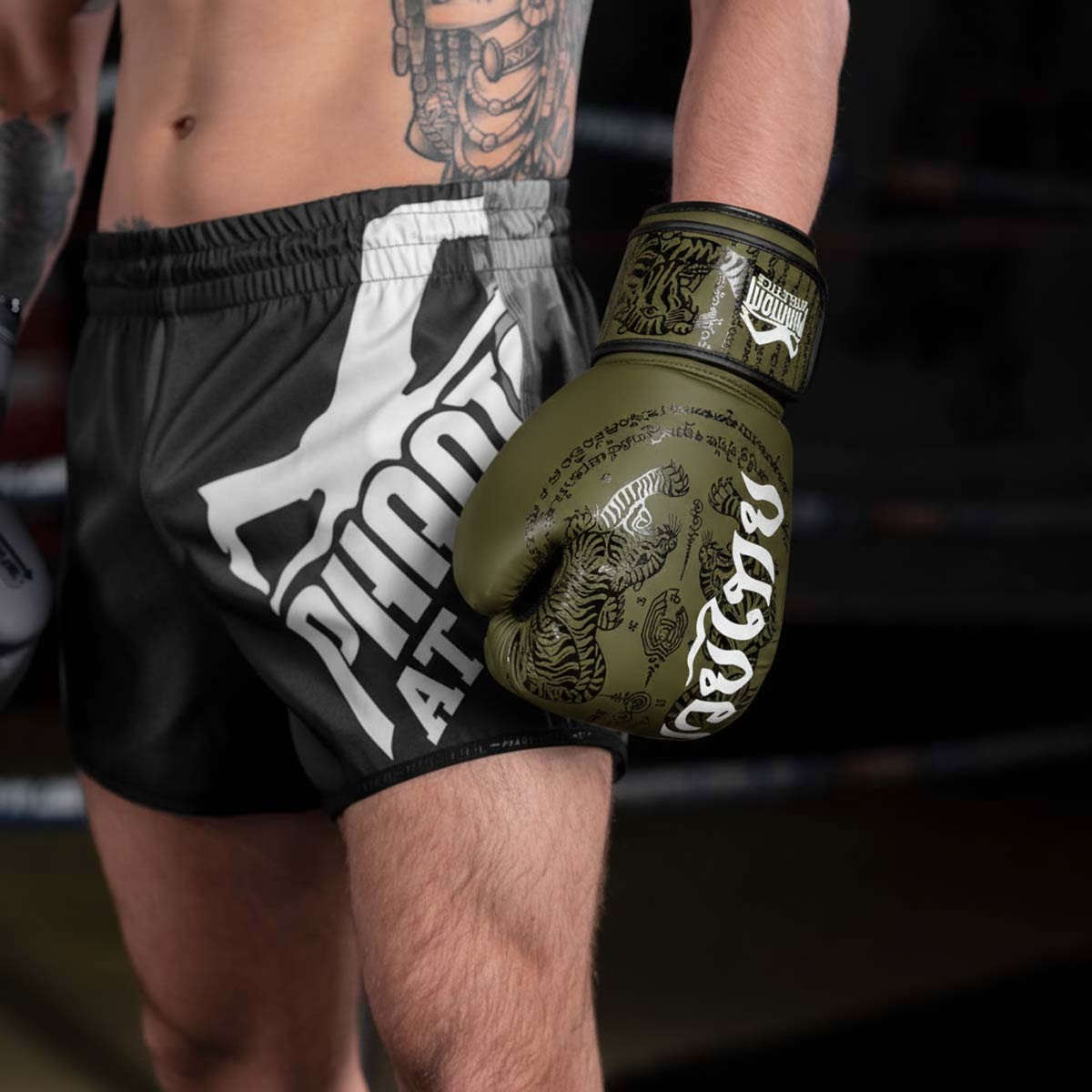 Boxhandschuhe Muay Thai - Army