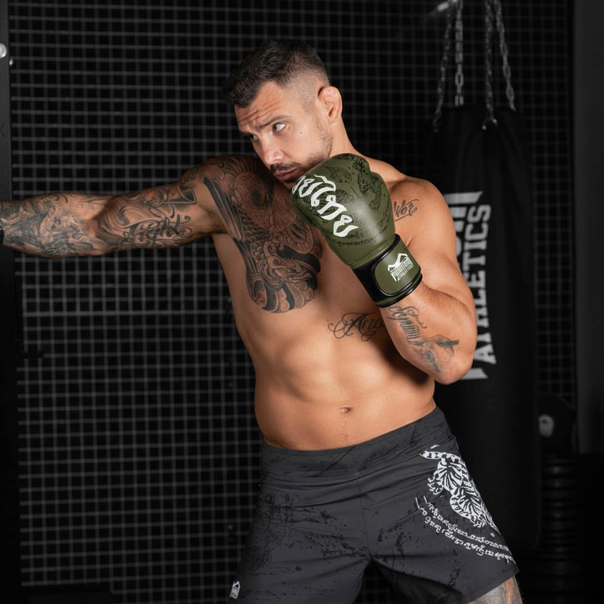 Boxhandschuhe Muay Thai - Army