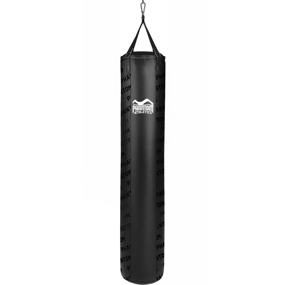 Phantom Athletics Boxing Bag ELITE – robuster Trainings‑Boxsack aus reißfestem, veganem PU‑Material mit optimal gefülltem Kern, ideal für intensives Box‑, MMA‑, Kickbox‑ oder Muay Thai‑Training. Perfekt geeignet für harte Schlag‑ und Trittkombinationen sowie Sparring.