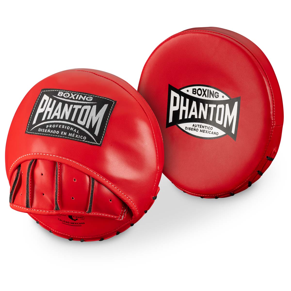 Phantom Athletics Focus Pads „Mexico Red“ – hochwertiges Trainingszubehör für Kampfsportler. Die robuste Verarbeitung und durchdachte Struktur bieten exzellenten Schutz bei intensiven Sparring- und Schlagkombinationen