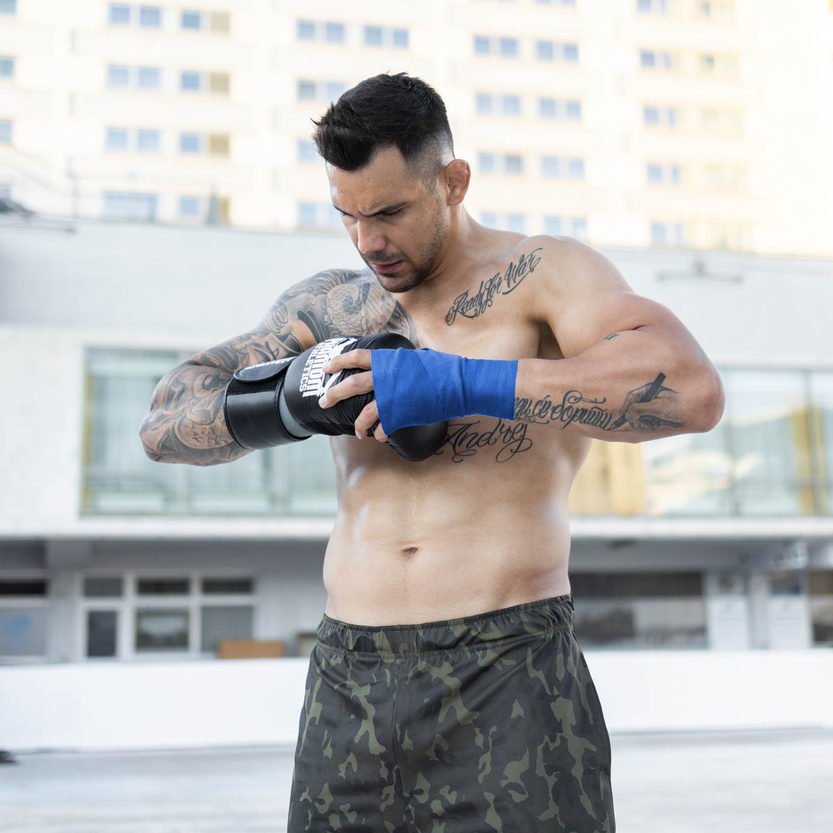 Boxbandagen Apex - Blau (250 cm / 400 cm)