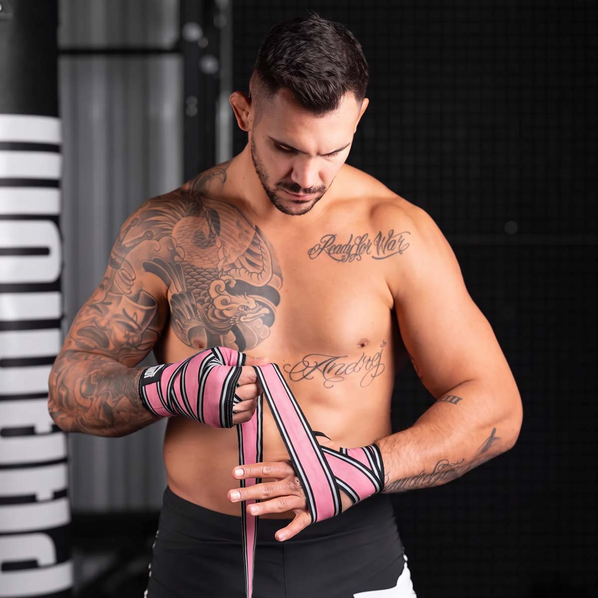 Boxbandagen MT-Pro (250/450 cm) - Pink