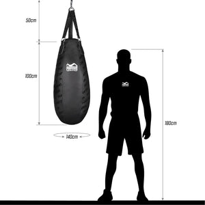 Mit dem Bodyshot Boxsack von Phantom Athletics trainierst du präzise Bodyshots, Aufwärtshaken und Körpertreffer. Robuste Materialien und eine stabile Aufhängung garantieren langlebige Performance im Gym oder Home Gym.