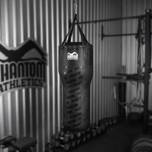 Dieser Phantom Athletics Boxsack wurde speziell für Uppercuts und kraftvolle Schlagkombinationen entwickelt. Das strapazierfähige Material garantiert eine lange Lebensdauer bei intensivem Kampfsporttraining.