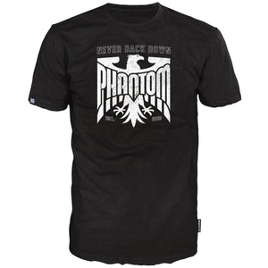 Phantom Athletics T‑Shirt Germany NBD in Schwarz – hochwertiges Kampfsport‑Shirt mit Adler‑Brust‑Print für MMA, Boxen und Kickboxen, ideal für Training und Lifestyle.