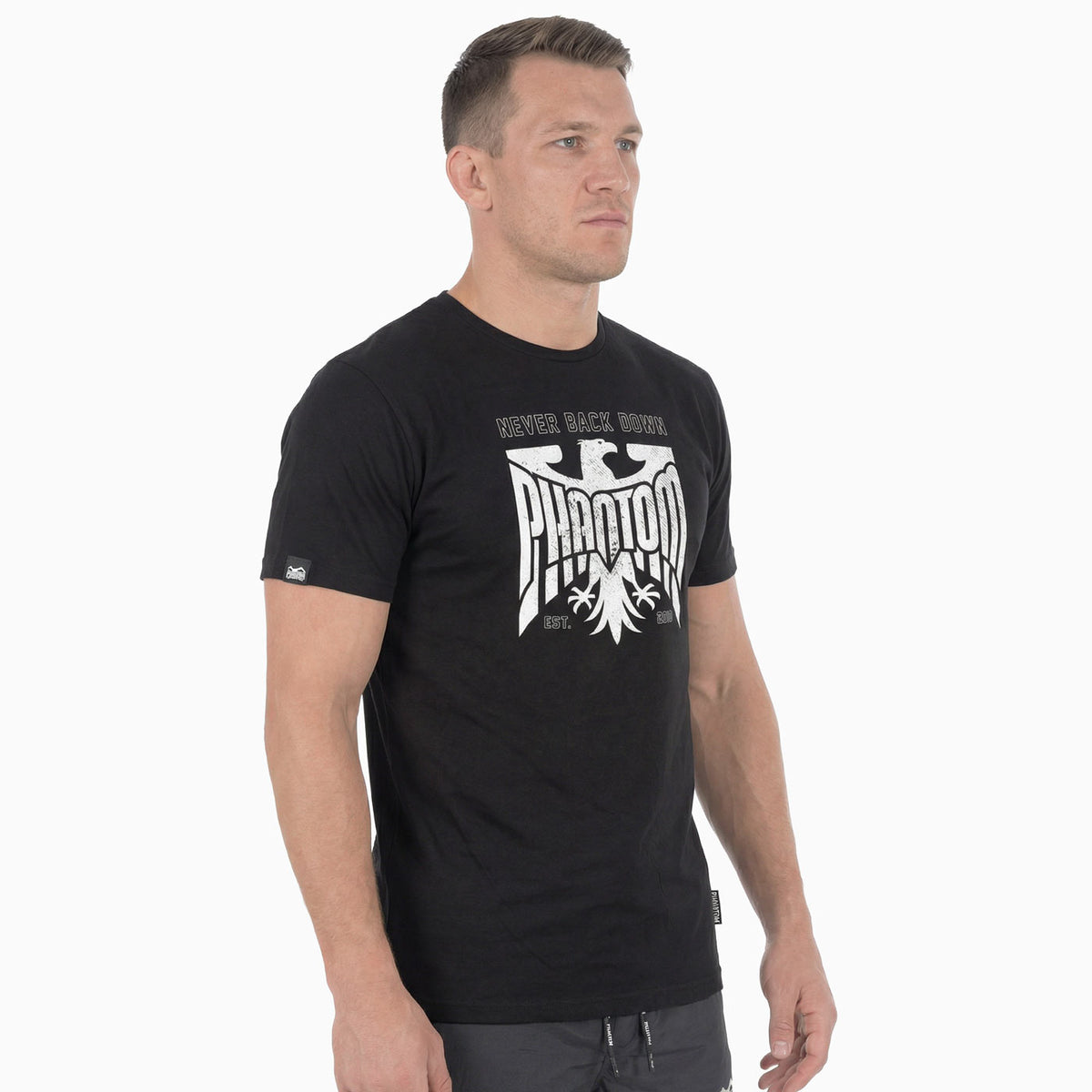 Hochwertiges Phantom Athletics Germany NBD Shirt mit markantem Adler‑Motiv, das Komfort und sportlichen Look für intensives Training vereint.