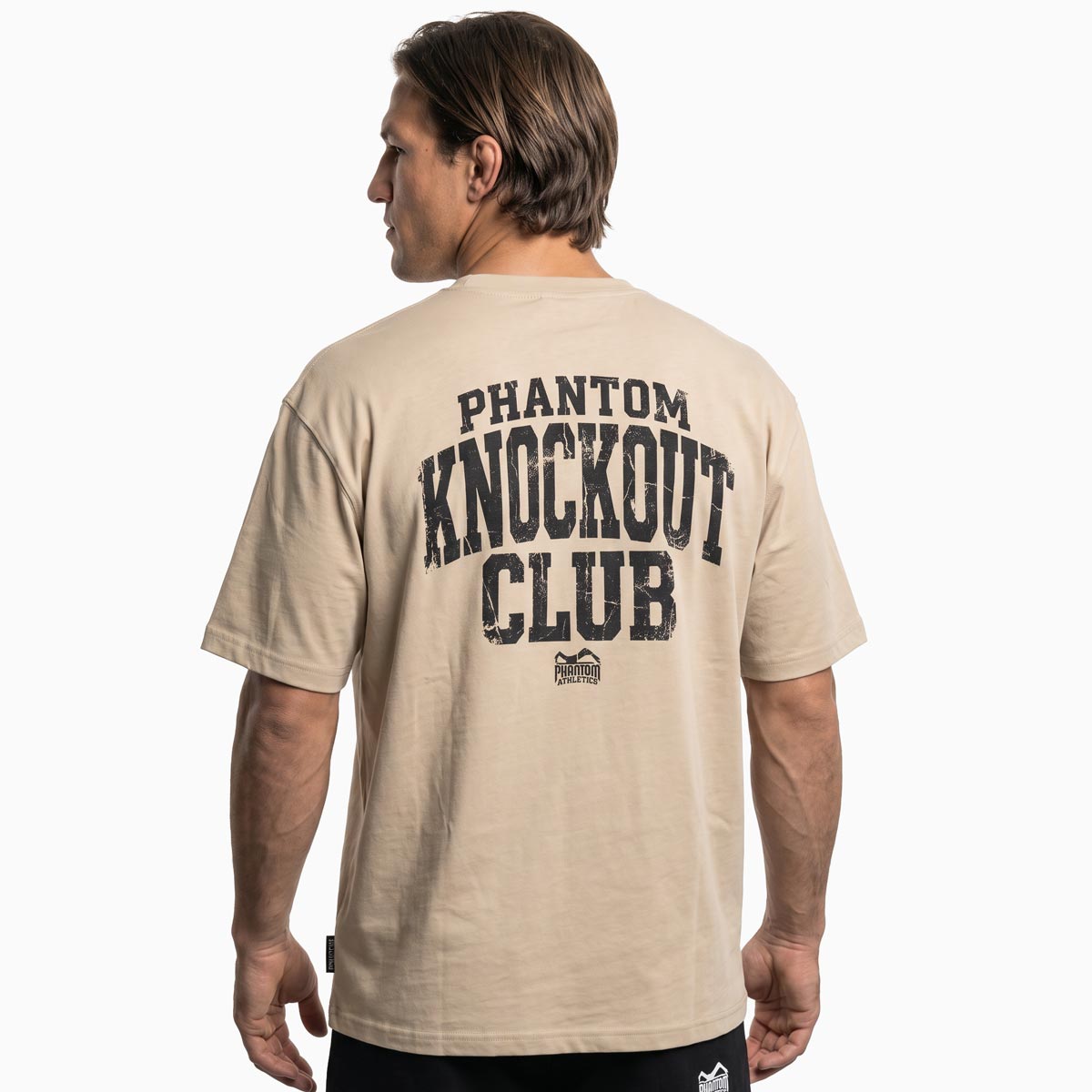 Oversize Heavy T-Shirt KNOCKOUT CLUB - Sand