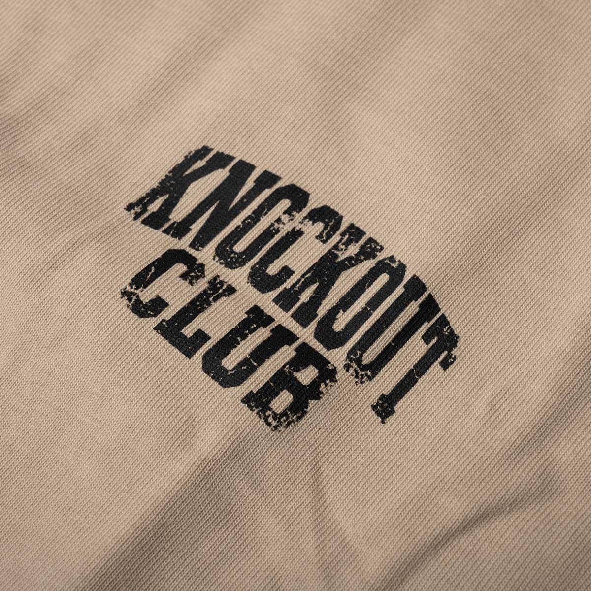 Oversize Heavy T-Shirt KNOCKOUT CLUB - Sand