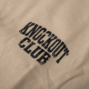 Oversize Heavy T-Shirt KNOCKOUT CLUB - Sand