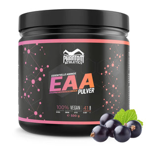 Phantom EAA - Essentielle Aminosäuren mit Schwarze Johannisbeere Geschmack. Für eine optimale Versorgung im Kampfsport.