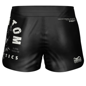Hochwertige Fusion Doberman Fightshorts von Phantom Athletics, entwickelt für anspruchsvolle Kampfsportler. Perfekt für intensives Training und Wettkämpfe mit robustem und flexiblem Schnitt.