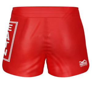 Stylische Phantom MMA-Shorts Fusion-R mit auffälligem „Make MMA Great Again“-Print. Perfekt für Kampfsportler, die Komfort und ein modernes Design schätzen.
