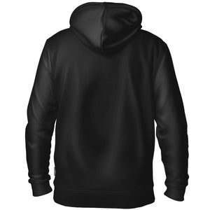 Phantom Athletics Hoodie EVO Team Black für Muay Thai, Boxen oder Kickboxen – athletischer Schnitt, schweißableitendes 100 % Polyester-Gewebe.