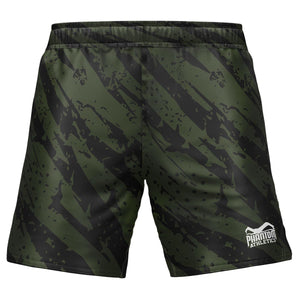 Die Fightshorts EVO Tiger Camo Army von Phantom Athletics kombinieren robustes Material mit sportlicher Passform. Ideal für Kampfsportarten wie MMA, BJJ und Muay Thai, wo maximale Beweglichkeit gefordert ist.
