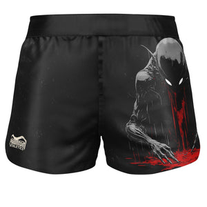 Die Phantom Athletics Fightshorts FUSION-R Nightmare mit ultraleichtem Ripstop-Material bieten maximalen Bewegungsfreiraum beim MMA- und Grappling-Training.