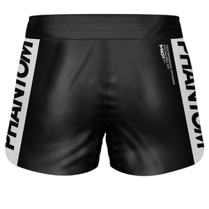 Diese schwarzen Fusion Apex Fightshorts sind leicht und reißfest, was sie ideal für Kampfsportarten wie MMA und BJJ macht. Der atmungsaktive Stoff sorgt dafür, dass die Haut auch bei langen Workouts trocken bleibt, was sie perfekt für anspruchsvolle Kampfsportler macht.