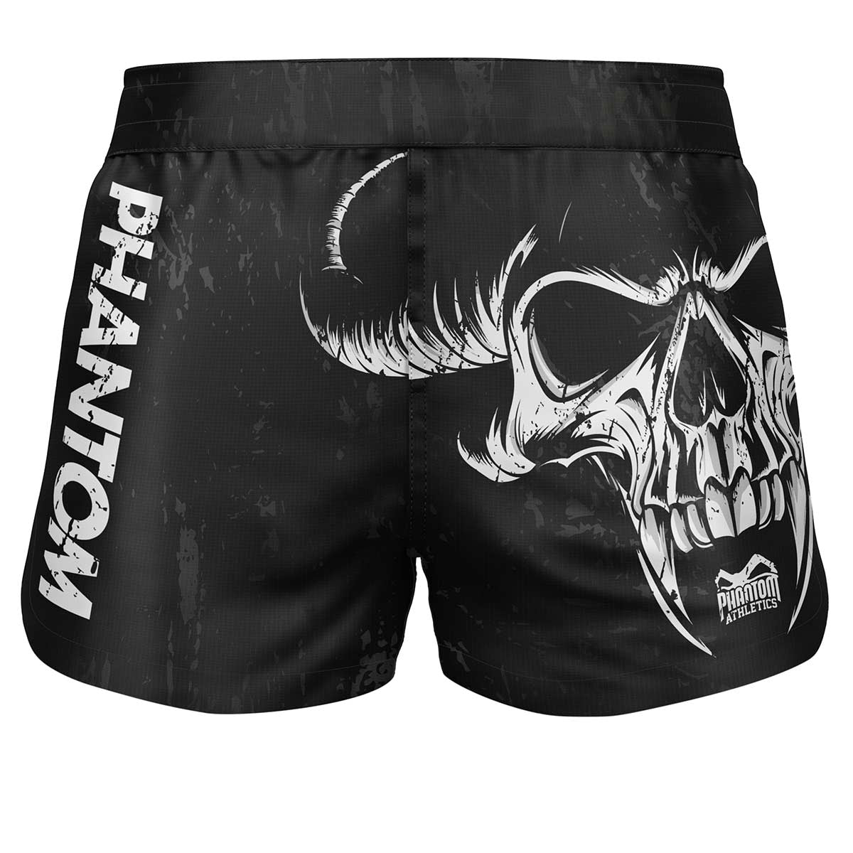 Hochfunktionale Fightshorts von Phantom Athletics im markanten Diablo-Design, ideal für MMA, Grappling und Kampfsporttraining. Leichtes, strapazierfähiges Material für uneingeschränkte Bewegungsfreiheit.