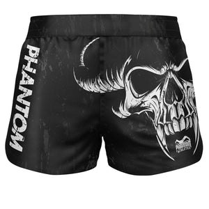 Hochfunktionale Fightshorts von Phantom Athletics im markanten Diablo-Design, ideal für MMA, Grappling und Kampfsporttraining. Leichtes, strapazierfähiges Material für uneingeschränkte Bewegungsfreiheit.