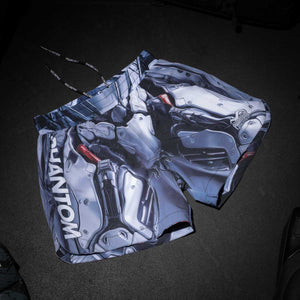 Mit ihrem technischen Print in Grau und Blau setzen diese Phantom Fightshorts ein modernes Statement im Gym oder auf der Matte. Gleichzeitig bieten sie volle Bewegungsfreiheit und einen sicheren Sitz bei jedem Drill und Sparring.
